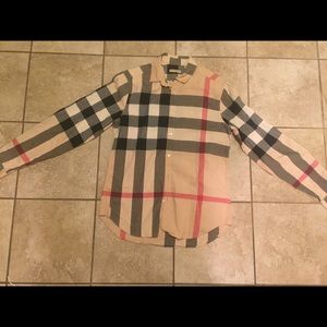 Burberry shirt.